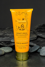 Grecian Soap Organic Goats Milk Lotion 2oz Tube