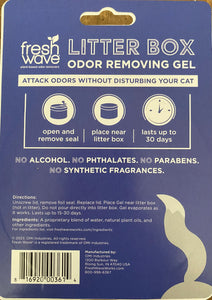 Fresh wave Litter box Odor removing gel