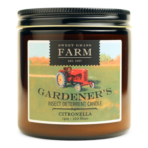 Sweet Grass Farm Gardners Citronella Candle 16 oz Soy Candle