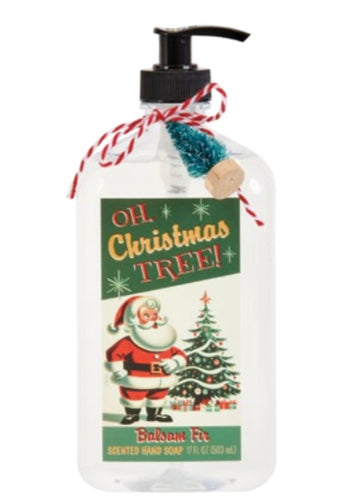 Mid-Century Santa Hand Soap