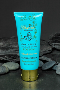 Grecian Soap Organic Goats Milk Lotion 2oz Tube
