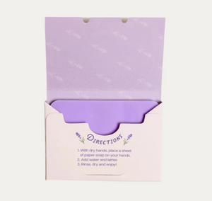 Paper Travel Soap