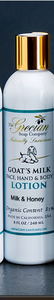 Grecian Soap Organic Goats Milk Lotion