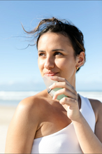 Summer Salt Body Aquamarine Crystal Soap