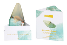 Summer Salt Body Aquamarine Crystal Soap