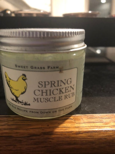 Spring Chicken Muscle Rub