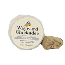 Dry Scalp Solid Shampoo with White Clay and Ginger Essential Oil - Wayward Chickadee